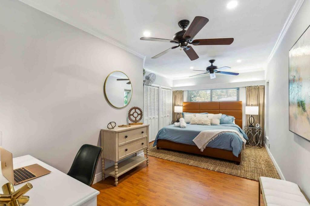 Private Oasis With Pool Near Beaches, Dining & Las Olas 劳德代尔堡 外观 照片