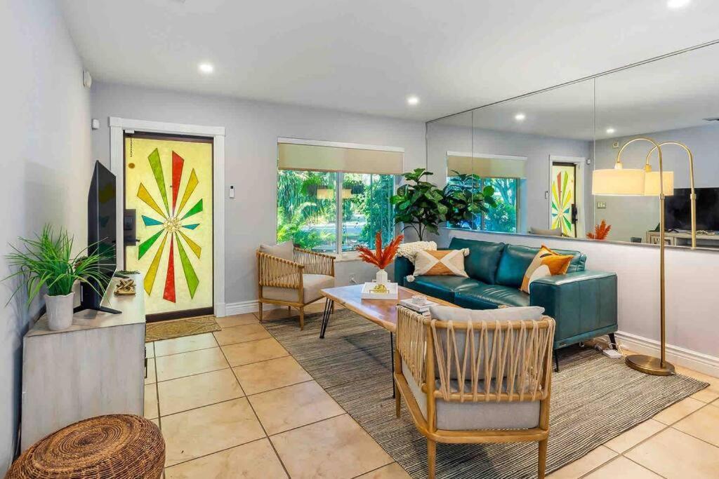 Private Oasis With Pool Near Beaches, Dining & Las Olas 劳德代尔堡 外观 照片